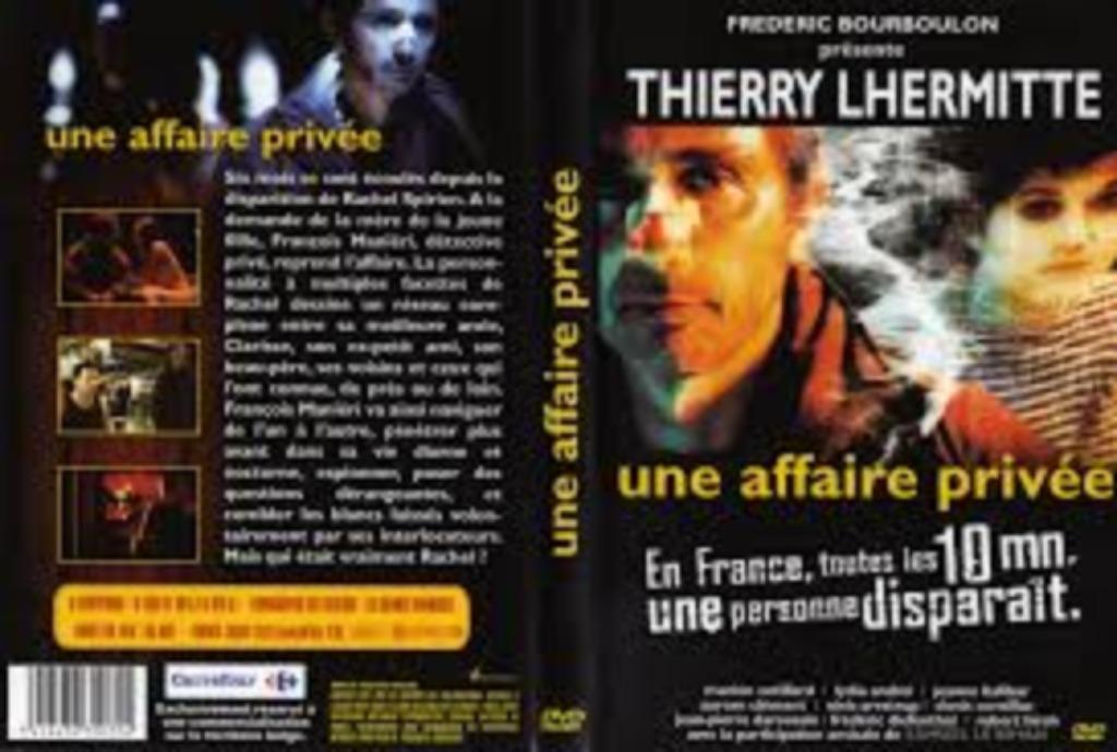 Le DVD Une Affaire privée de Guillaume Nicloux, À partir de 12 ans, Enlèvement ou Envoi, Comme neuf, Mafia et Policiers