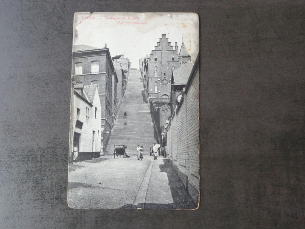 1 ancienne carte postale de Liège, Enlèvement, Liège