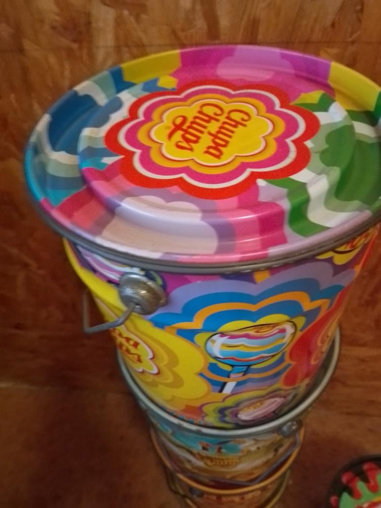 Boîtes Chupa Chupa Chups, vides, 5 pièces, Enlèvement