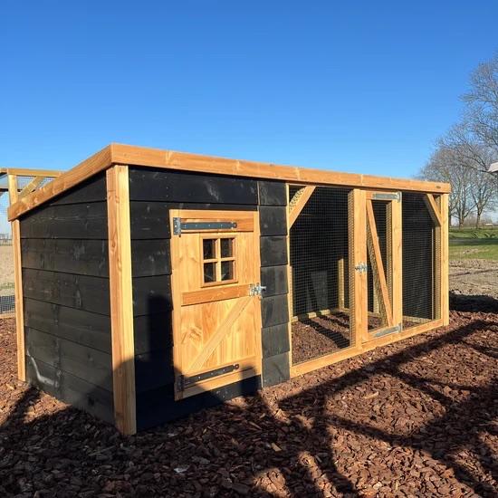 VOLDUX Kippenhok Milan XL, Dieren en Toebehoren, Ophalen of Verzenden, Nieuw, Kippenhok of Kippenren