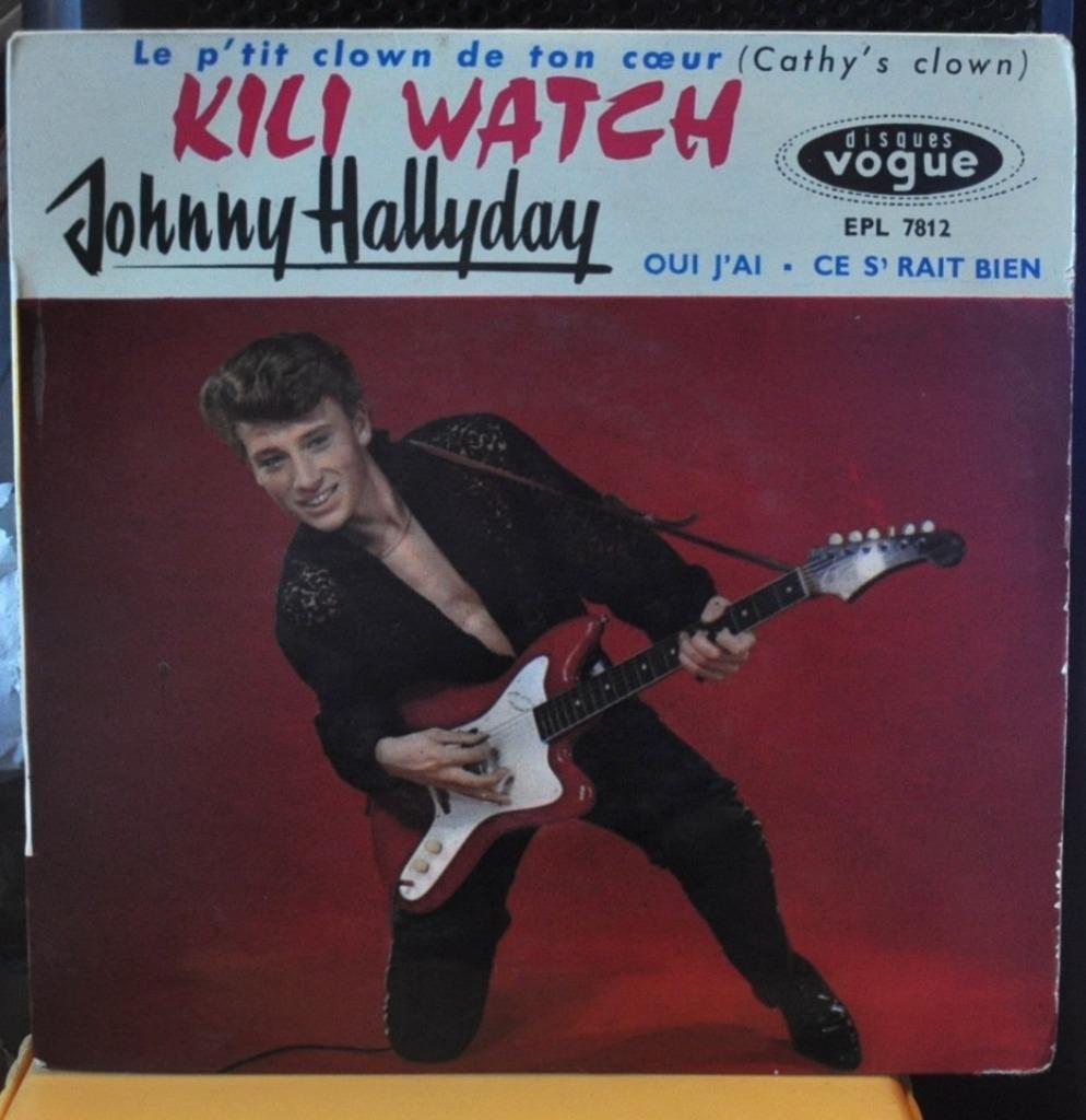 vinyl 45 tour johnny hallyday kili watch (x20321), CD & DVD, Enlèvement ou Envoi, Utilisé, Rock and Roll