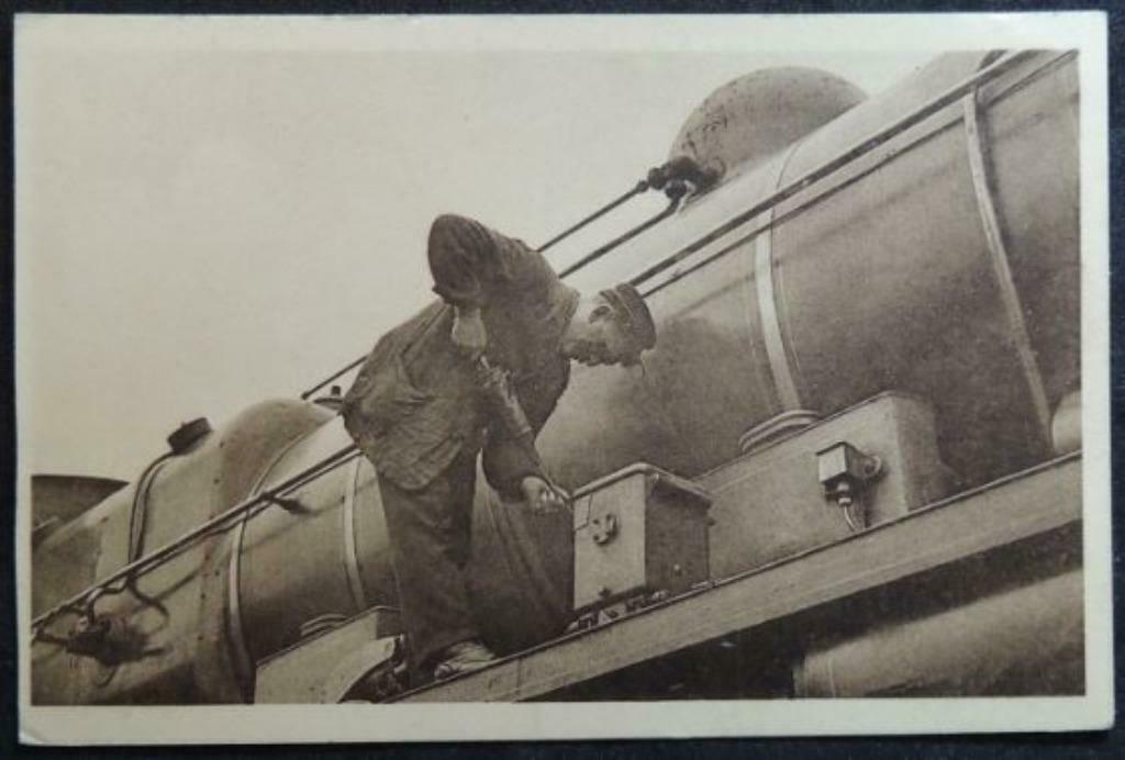 Postkaart Reist per spoor Radio Trein, Verzamelen, Ophalen of Verzenden, Voor 1920, Ongelopen