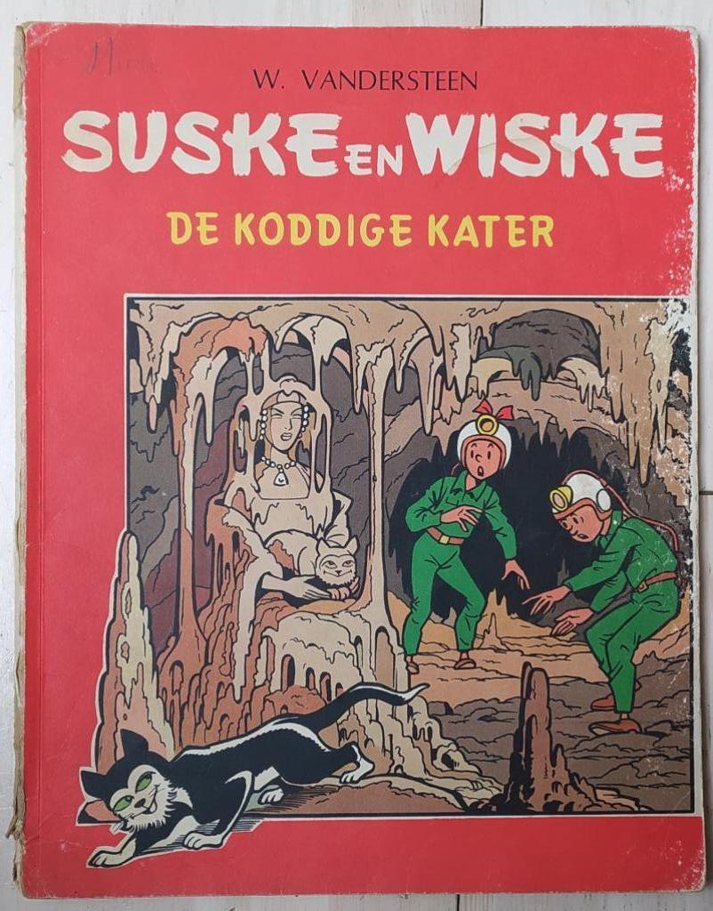 Suske en Wiske - De koddige kater ( 1965 ) ( matte kaft ), Boeken, Ophalen of Verzenden