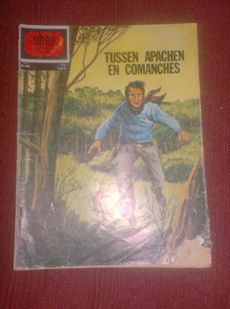 Tussen de Apachen en  Comanches ohee, Livres, BD, Une BD, Enlèvement, Utilisé