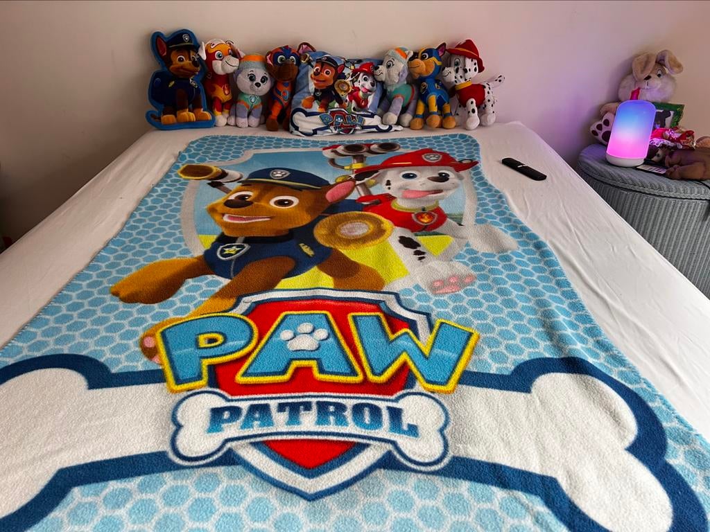 Paw patrol knuffelen, Ophalen