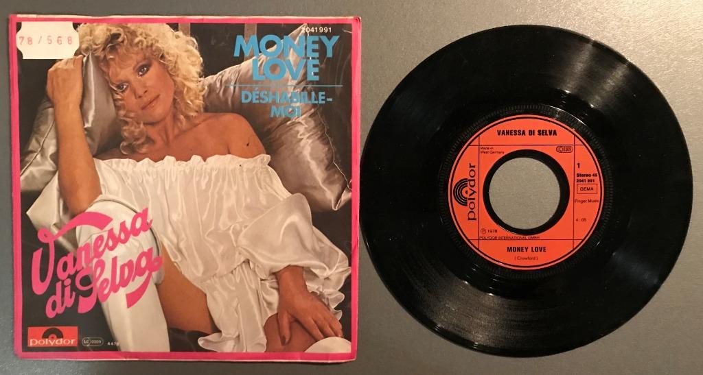 Vinyle de Vanessa Di Selva -, Enlèvement ou Envoi, Utilisé, Autres genres, Single