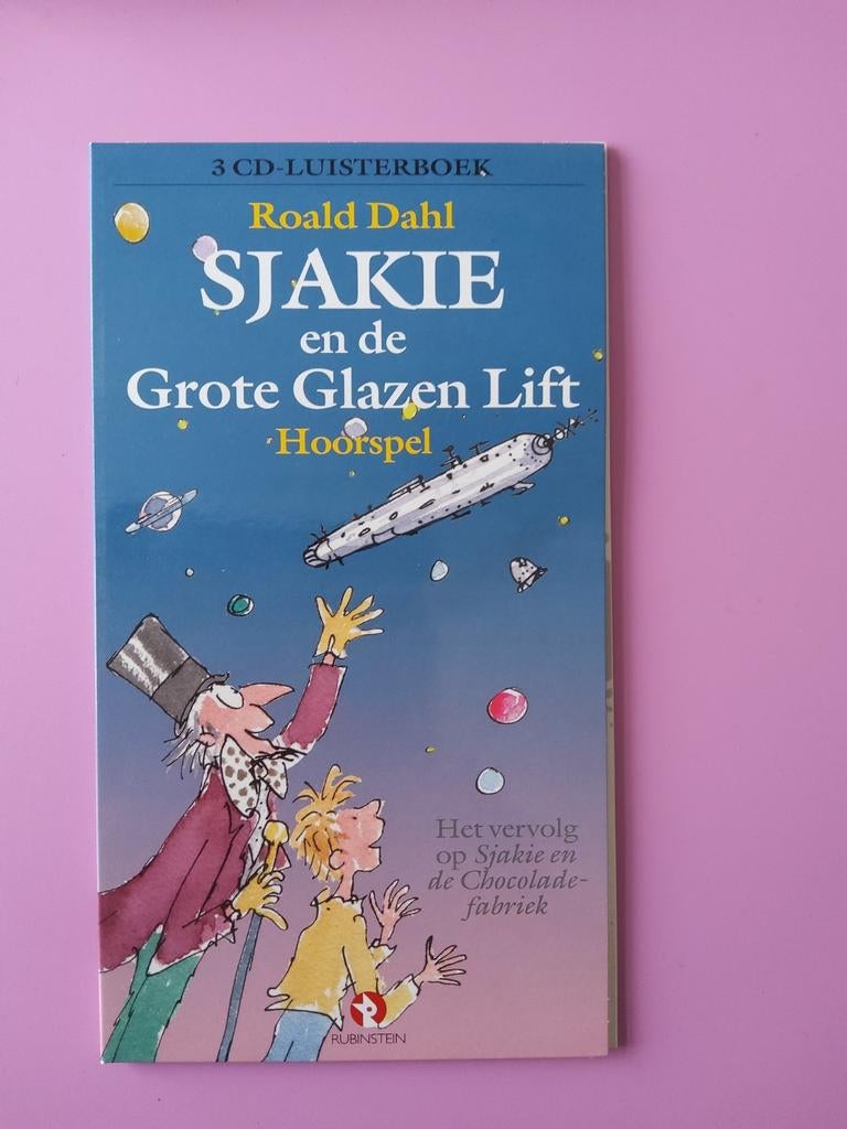 Roald Dahl - Sjakie en de Glazen lift, Boeken, Luisterboeken, Ophalen of Verzenden