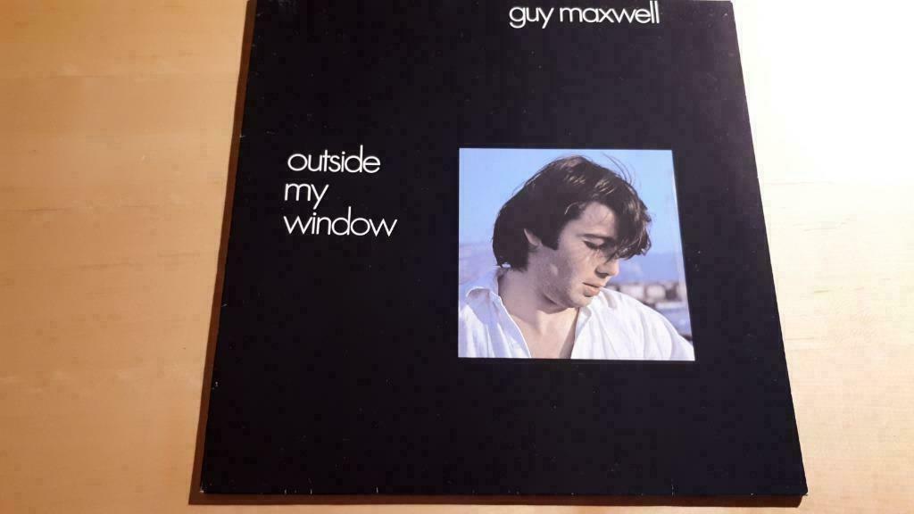Guy Maxwell LP 1980 Outside My Window, Enlèvement ou Envoi, 1980 à nos jours, Utilisé, Jazz