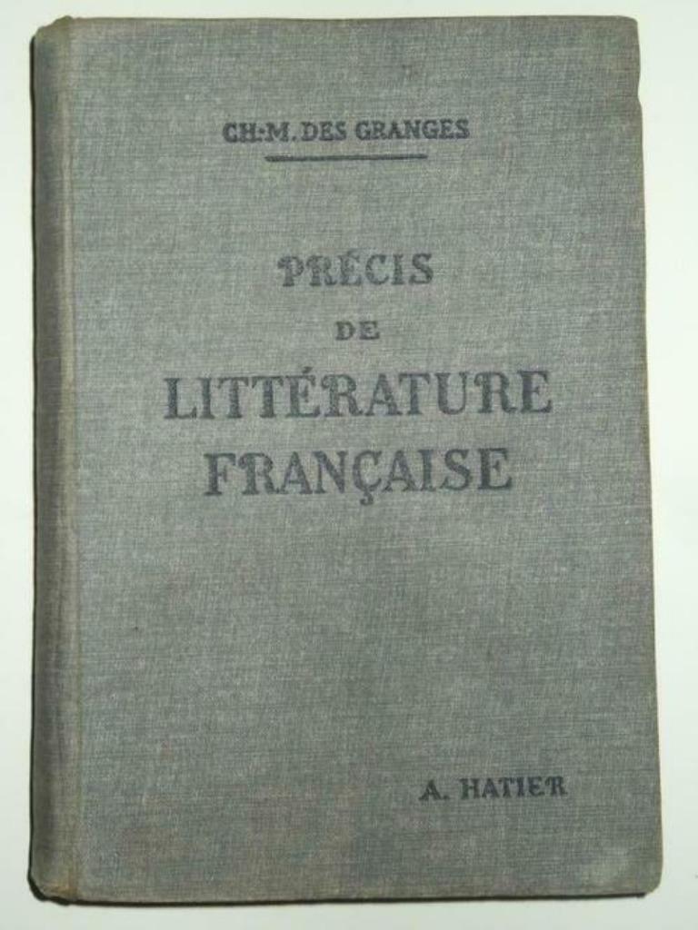 Précis de littérature française, Livres, Enlèvement ou Envoi, Utilisé, Europe autre