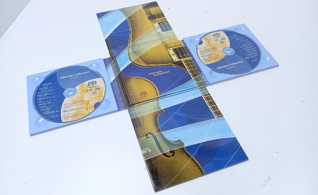 SUPER AUDIO CD ULTIMATE COLLECTION volume 1 + volume 2, Ophalen of Verzenden, Zo goed als nieuw