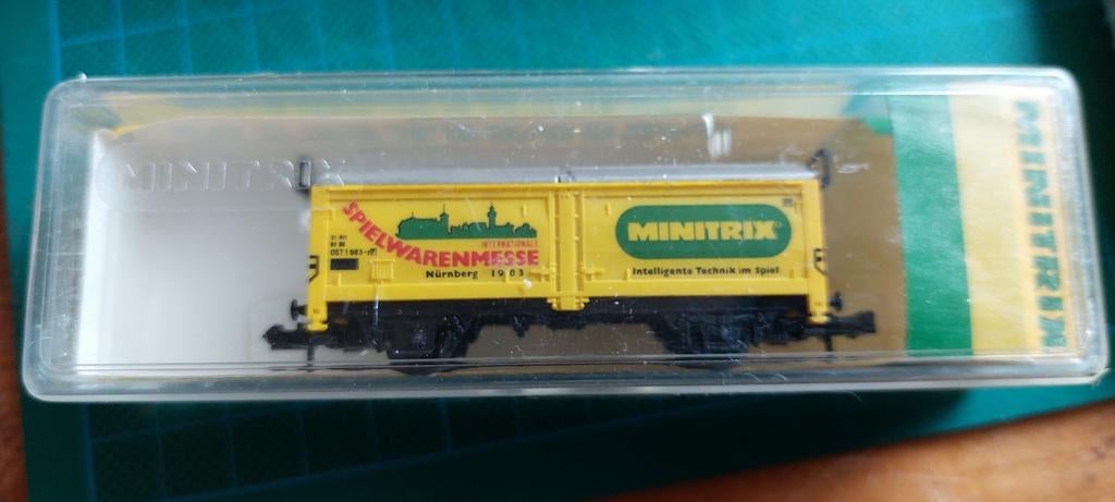 NLK 0130 MINITRIX SPIELWARENMESSE À COLLECTIONNER 1/160, Hobby & Loisirs créatifs, Trains miniatures | Échelle N, Comme neuf, Envoi