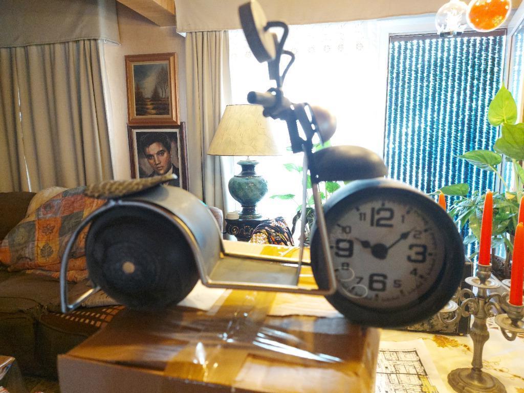 scooter klok, Ophalen of Verzenden, Huis en Inrichting