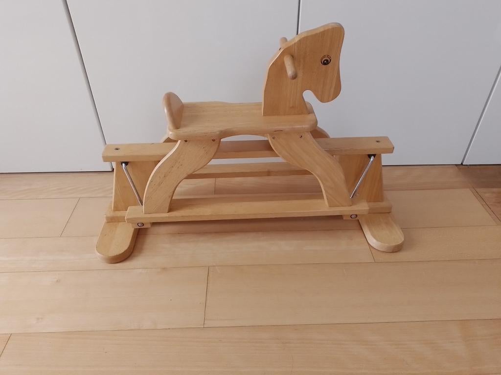 Hobbelpaard, Kinderen en Baby's, Speelgoed | Houten speelgoed, Ophalen, Nieuw, Rij- of Hobbelspeelgoed