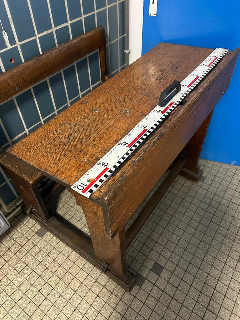 Banc d’école ancien, Bricolage & Construction, Établis, Enlèvement, Comme neuf