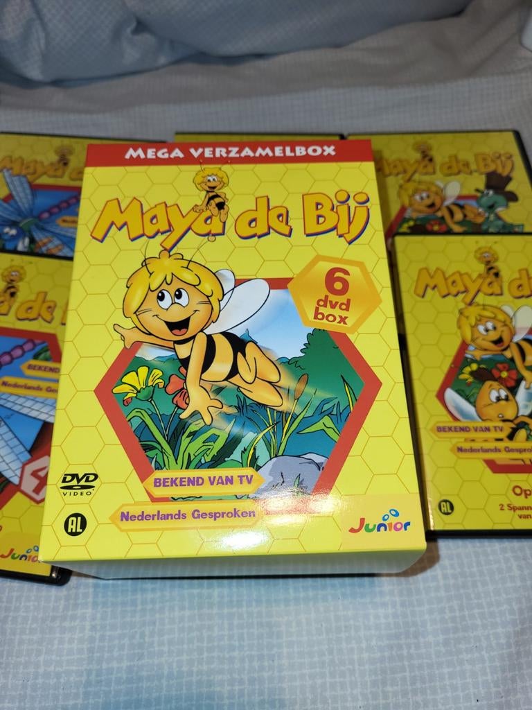 nieuwe 6 delig dvd box van maya de bij, Europees, Tekenfilm, Alle leeftijden, Boxset
