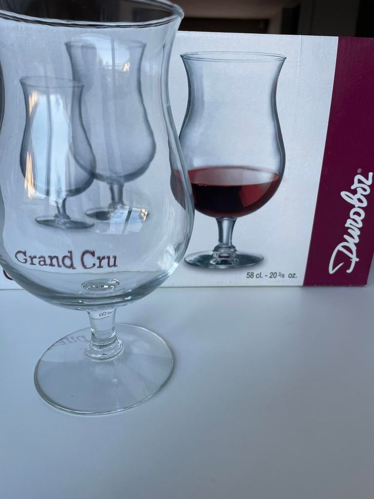 Verres Grand Cru 58cl, Enlèvement, Comme neuf