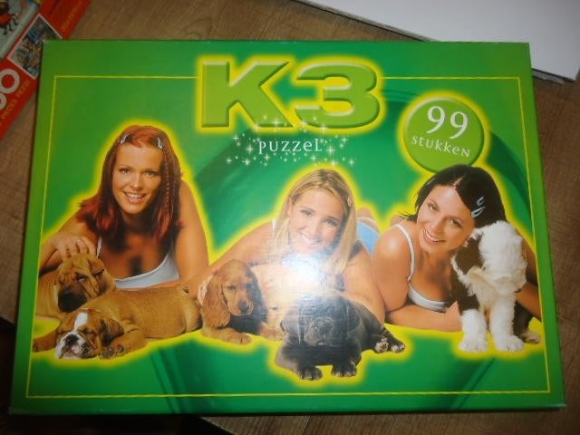 puzzel K3 99 stukken, Ophalen of Verzenden, Meer dan 50 stukjes, Zo goed als nieuw, 4 tot 6 jaar