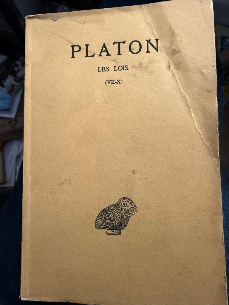 PLATON, Œuvres complètes. Tome XII, Envoi