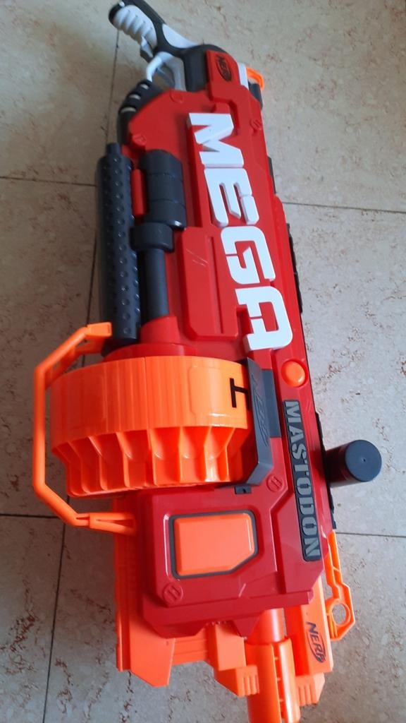 Nerf mega mastodon, Enlèvement, Comme neuf