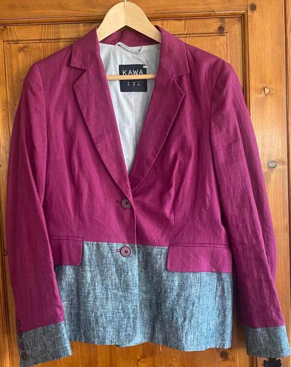 Nieuwe linnen blazer KAWA dames maat 42, Vêtements | Femmes, Envoi, Neuf, Taille 42/44 (L)