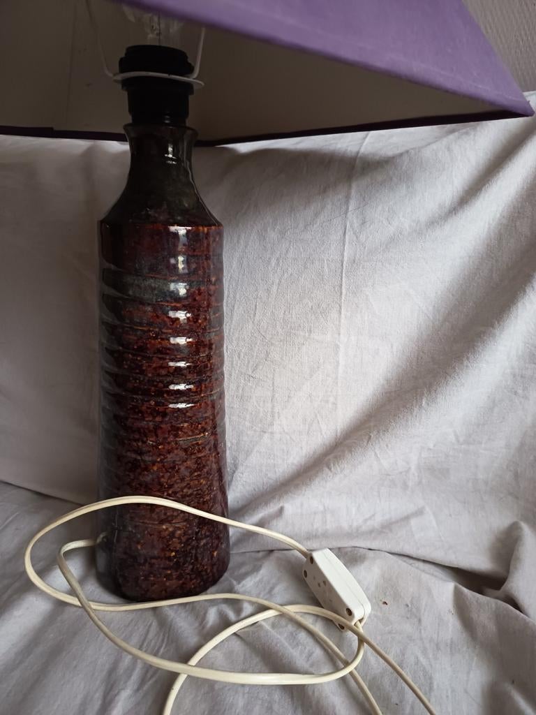 Ma 🥸 LAMPE Danoise ? en céramique ? VINTAGE Années 60' ?, Ophalen
