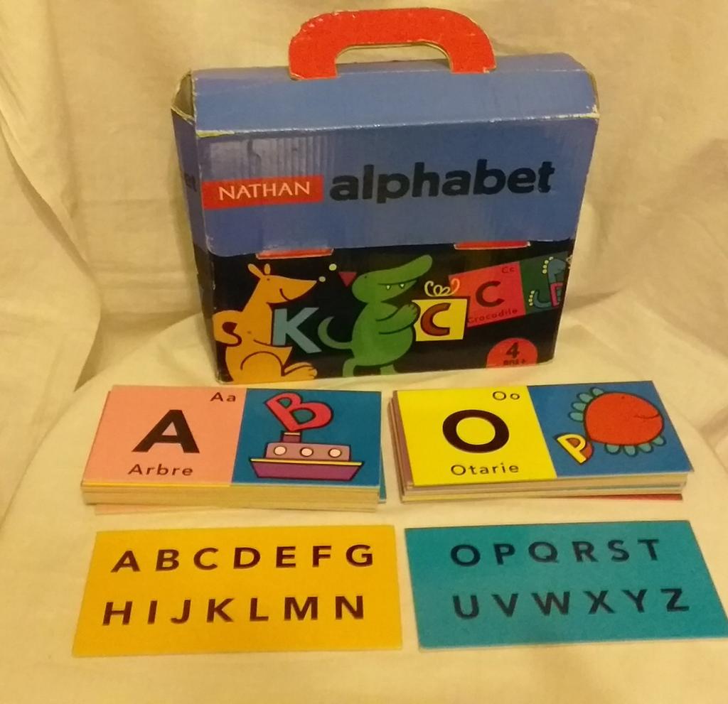 alphabet Nathan 4ans +, Enfants & Bébés, Jouets | Éducatifs & Créatifs, Enlèvement ou Envoi, Utilisé, Langue et Lecture