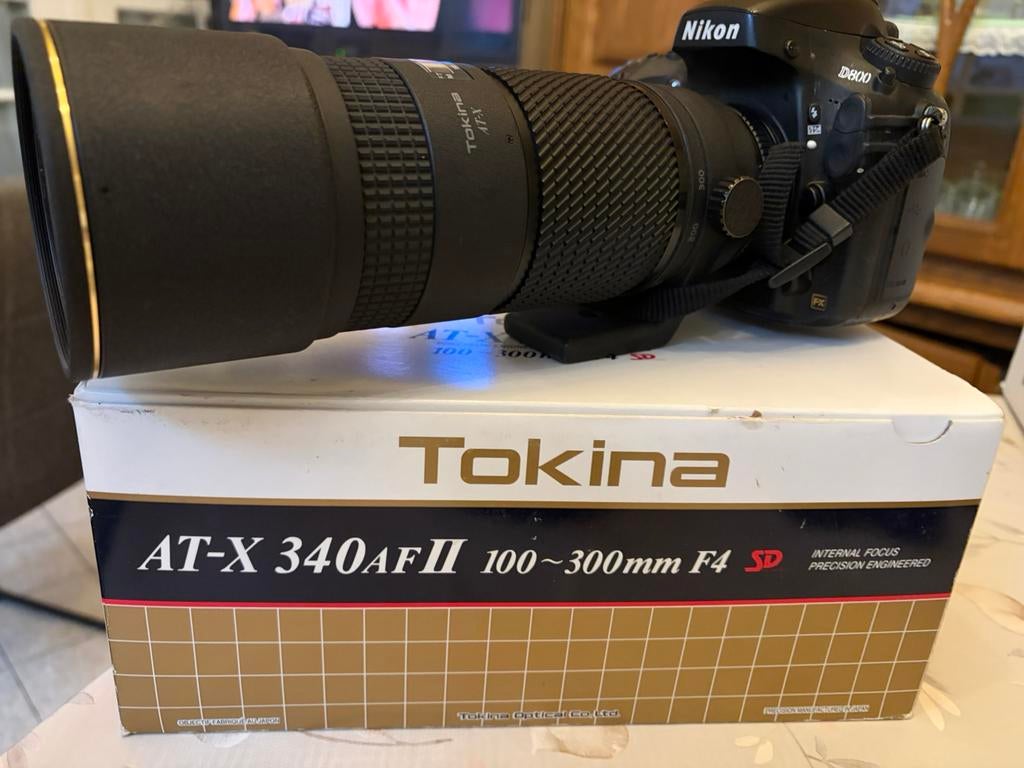 Tokina 100-300 F4 !!! Voor Nikon., Ophalen, Zo goed als nieuw