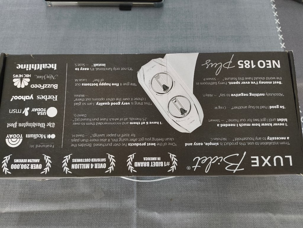 Luxe Bidet NEO 185 Plus, Ophalen of Verzenden, Nieuw, Toilet
