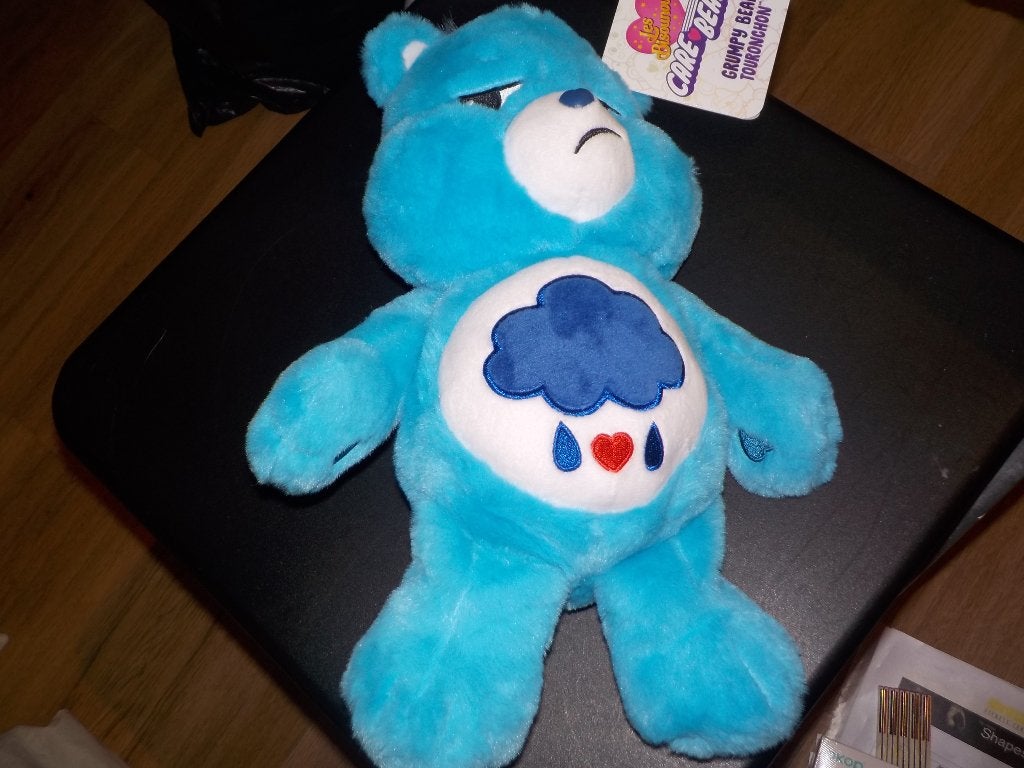 nounours bisounours bleu (neuf), Enlèvement, Neuf, Bleu
