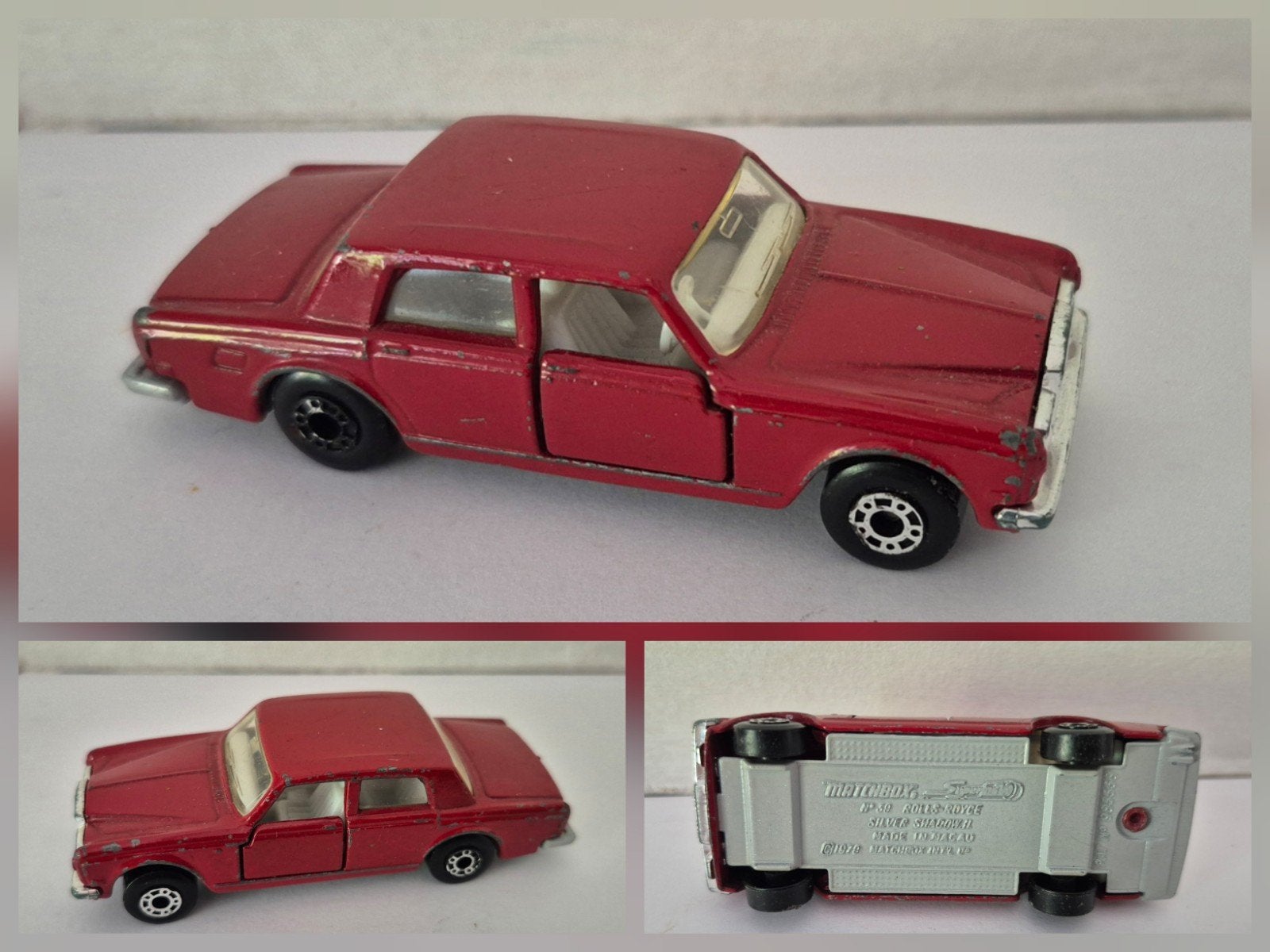 Matchbox SF 39-B 1979 R/R Silver Shadow, Enlèvement ou Envoi, Utilisé, Voiture