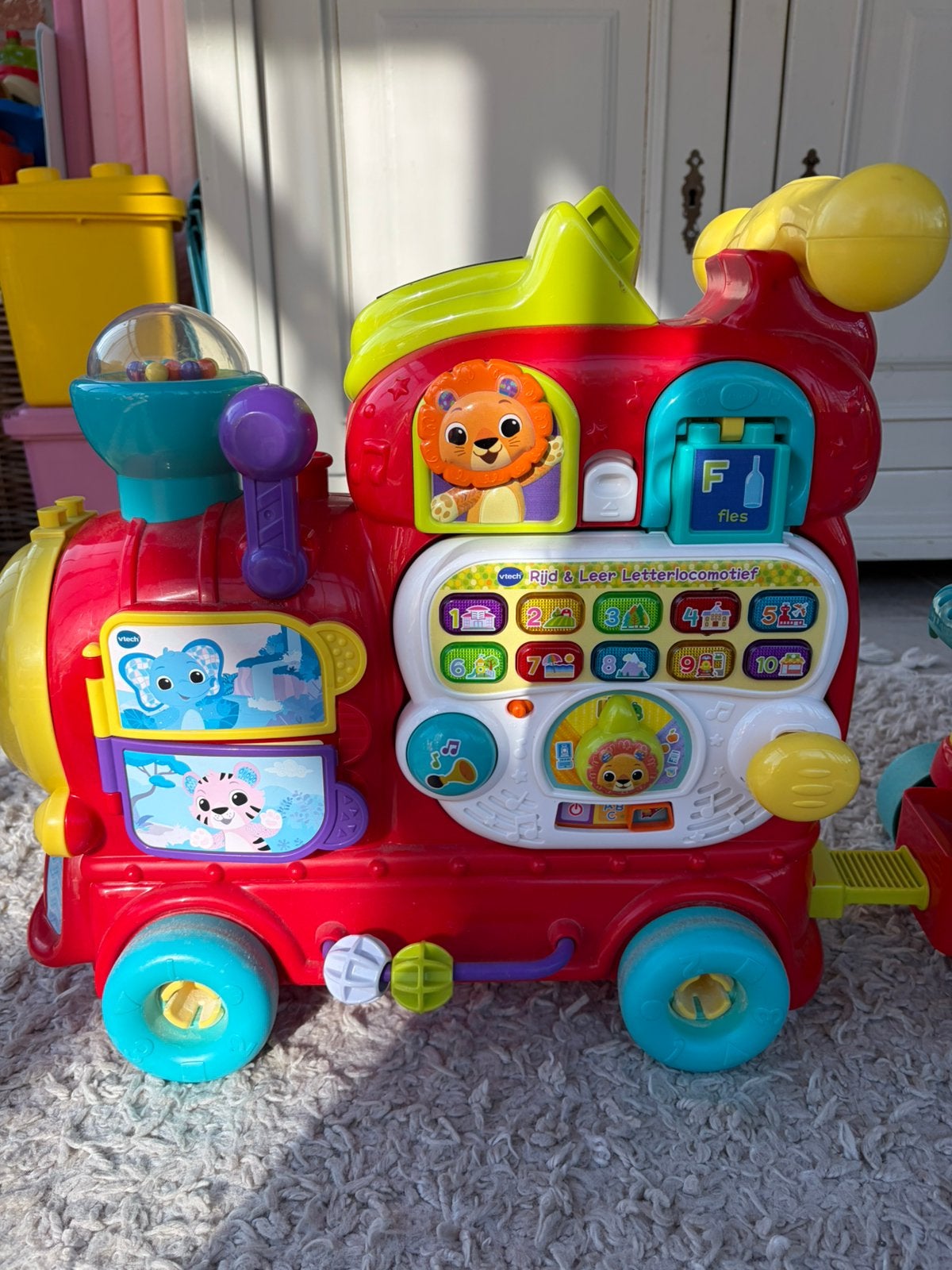 VTech Rijd & Leer Letterlocomotief, Ophalen, Zo goed als nieuw