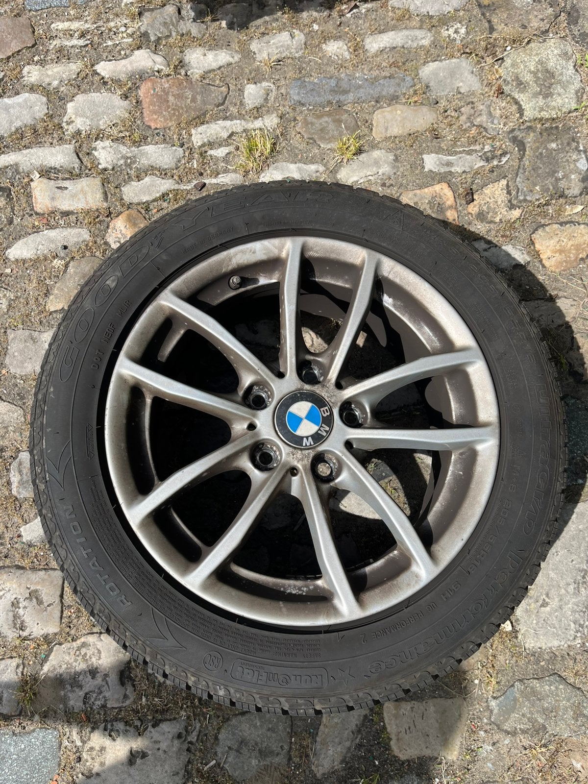 Originele BMW velgen 1 reeks winterbanden, Ophalen, Gebruikt, 16 inch, Banden en Velgen