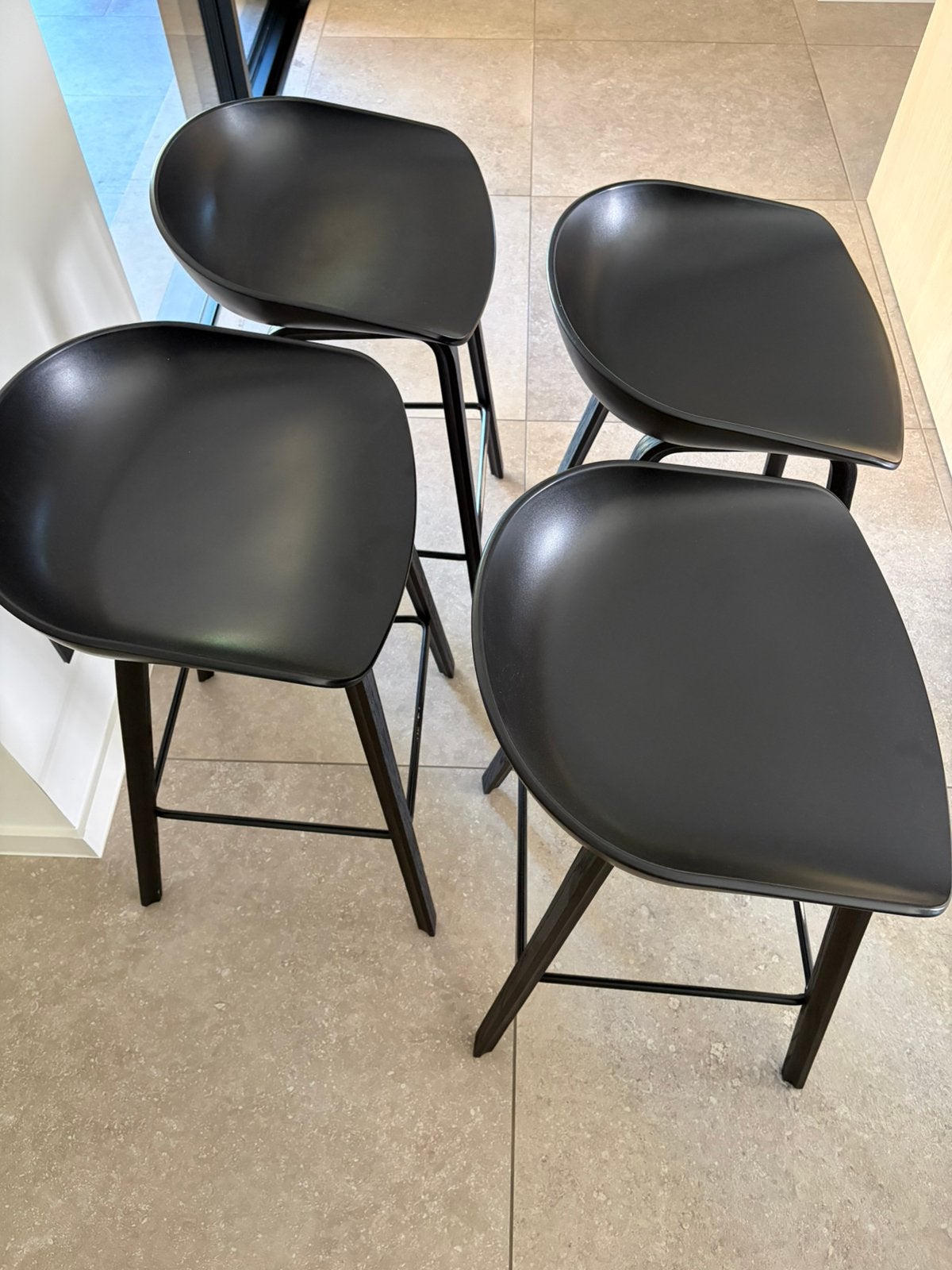 HAY Kruk 65 cm - set van 4 stuks, Huis en Inrichting, Barkrukken, Ophalen, Zo goed als nieuw