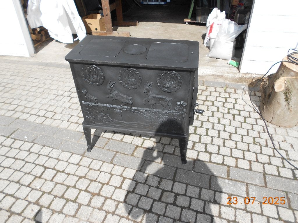 kachel dovre, Maison & Meubles, Poêles, Enlèvement, Utilisé, Bois, Poêle à bois