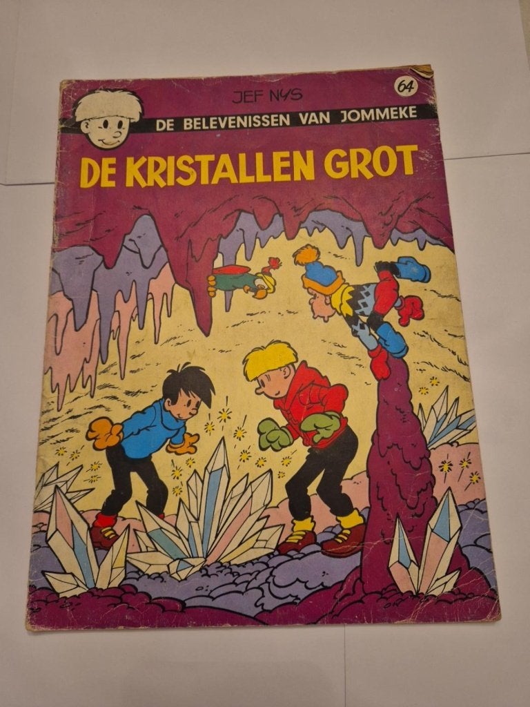 Jommeke nr. 64 – De Kristallen Grot, Une BD, Envoi, Utilisé