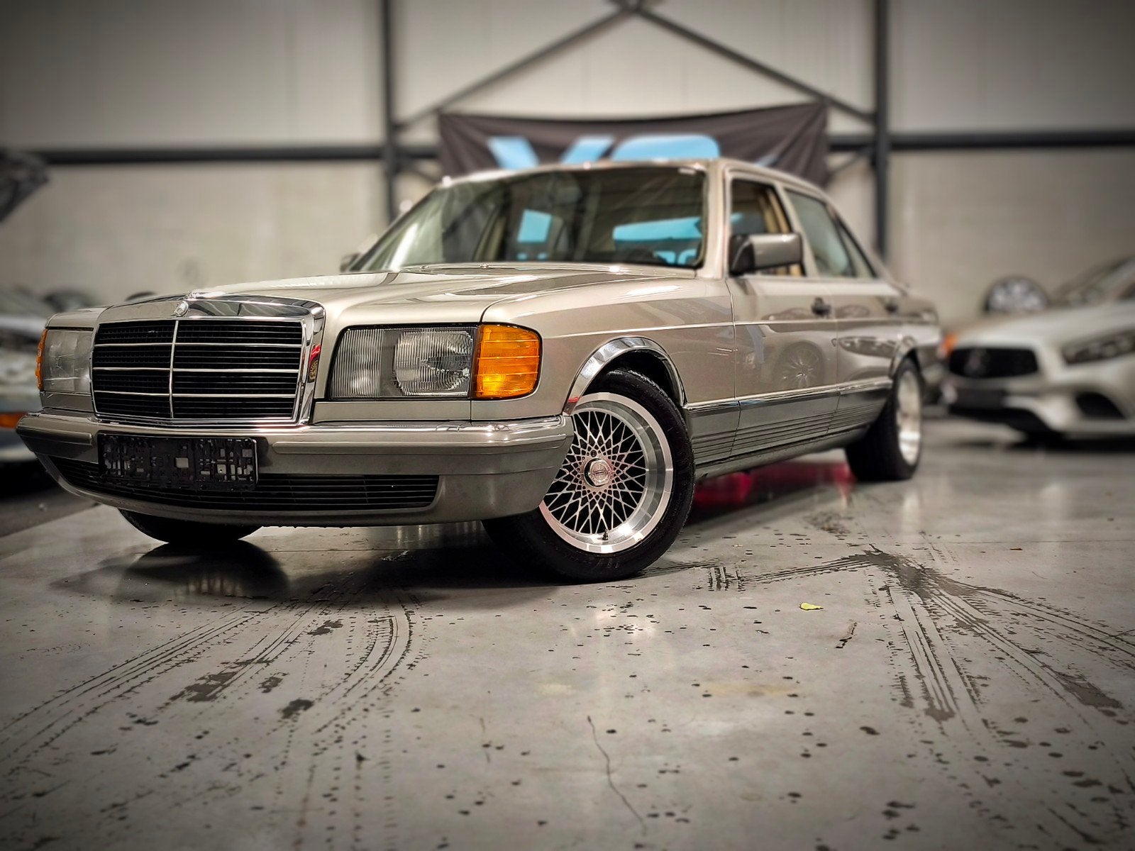mercedes-benz 280SE w126 top staat schuifdak, Auto's, Beige, Beige, Mercedes-Benz, Bedrijf
