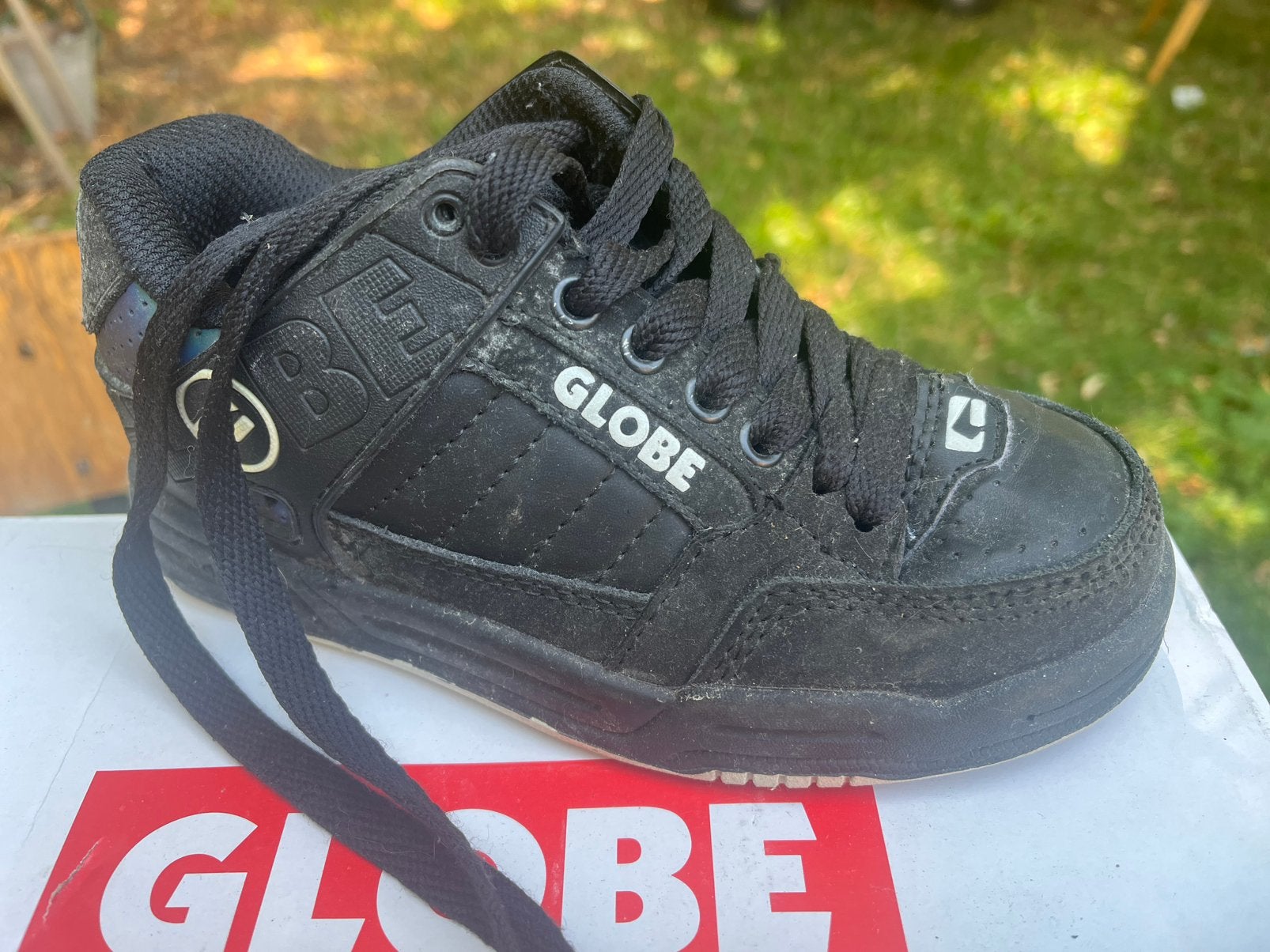 Licht gebruikte Globe jongenschoen maat 32,5, Kinderen en Baby's, Kinderkleding | Schoenen en Sokken, Ophalen, Zo goed als nieuw