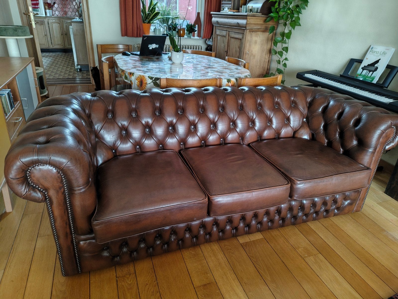 Chesterfield zetel, Huis en Inrichting, Ophalen