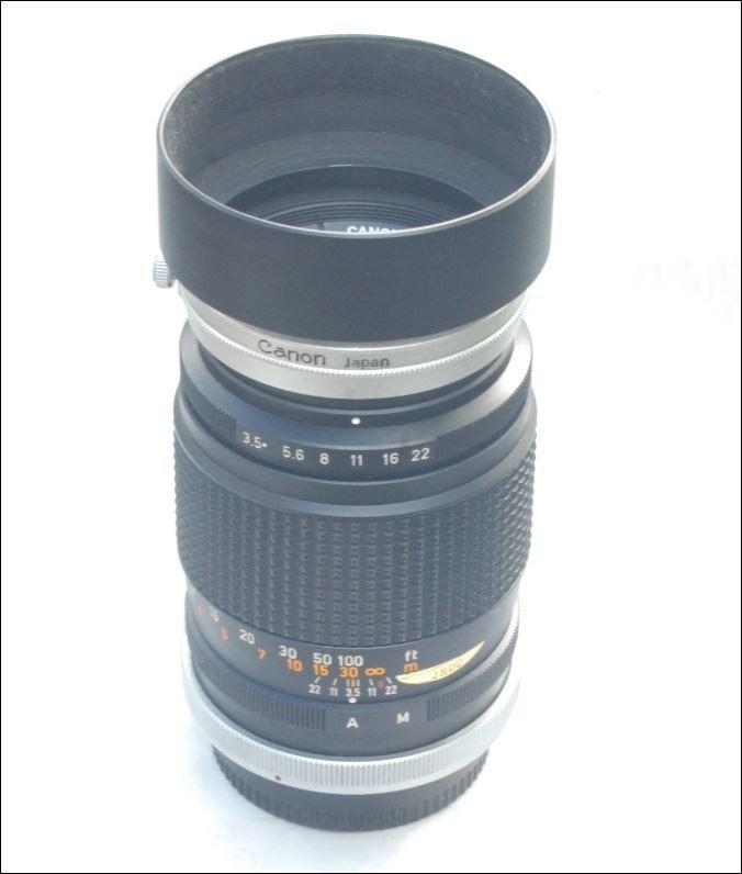 CANON FL 135mm f/3.5 pour Réflex CANON argentiques, TV, Hi-fi & Vidéo, Appareils photo analogiques, Utilisé, Reflex miroir, Canon