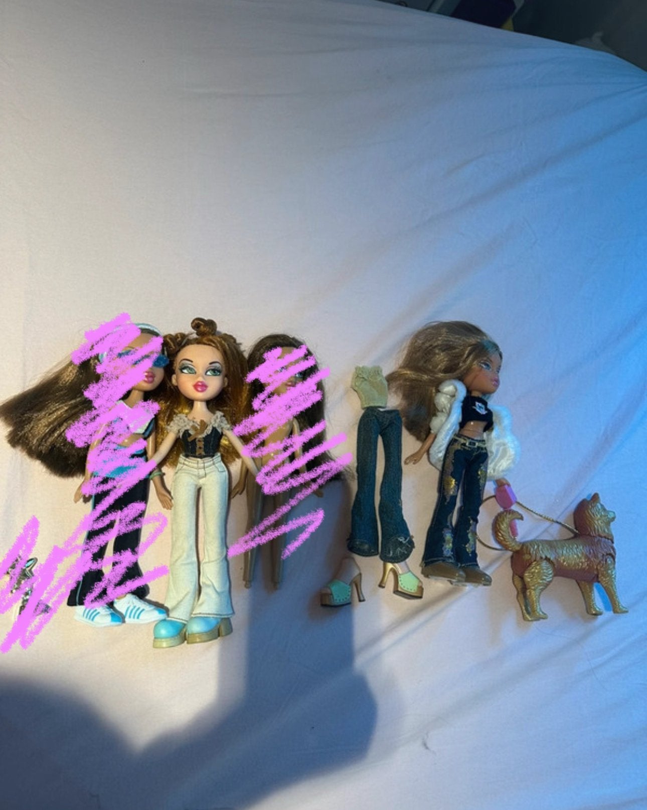 Bratz lot poppen, Enlèvement, Utilisé, Poupée