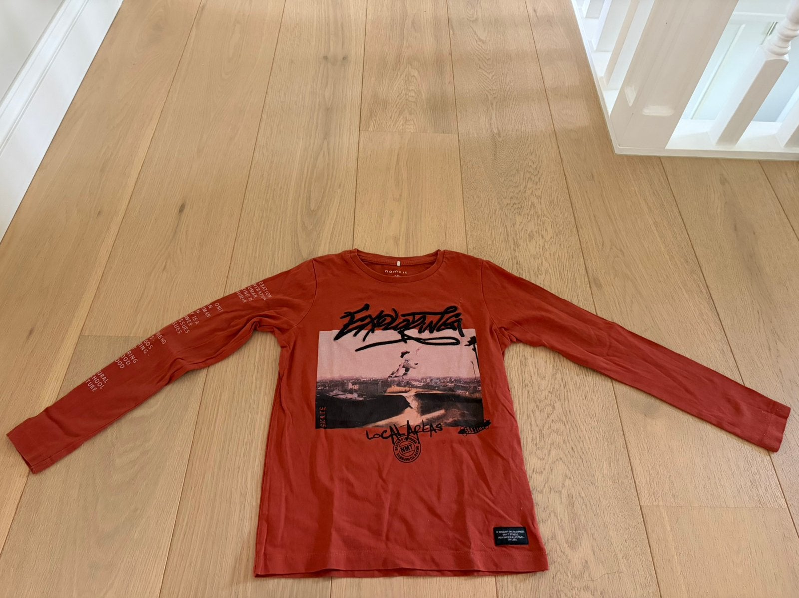 Longsleeve Name it maat 122/128, Kinderen en Baby's, Kinderkleding | Maat 122, Ophalen of Verzenden, Zo goed als nieuw, Jongen