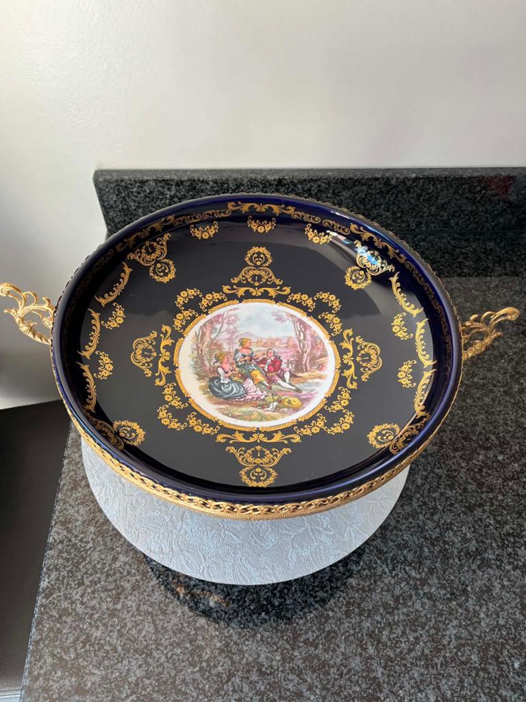 Porseleinen schaal, Ophalen of Verzenden