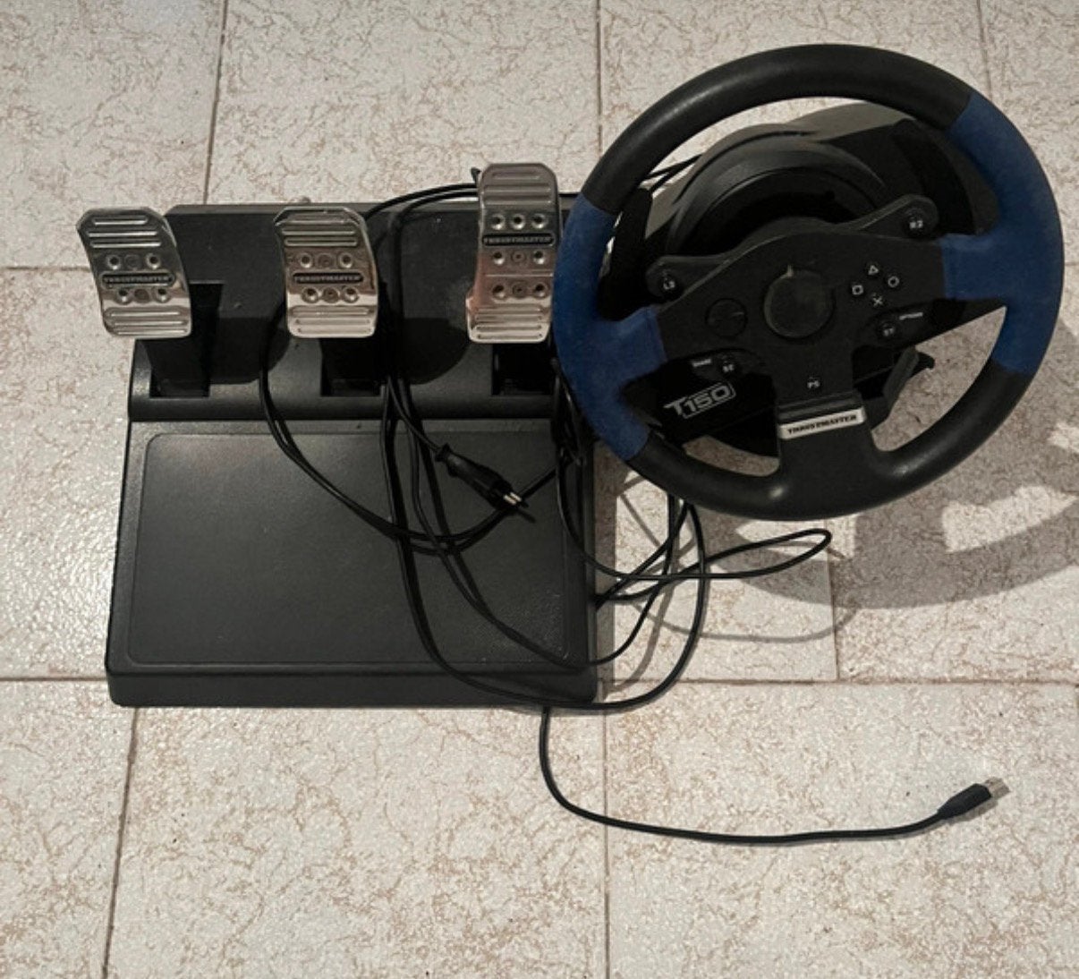 Thrustmaster t150 pro + th8a shifter, Enlèvement, Comme neuf