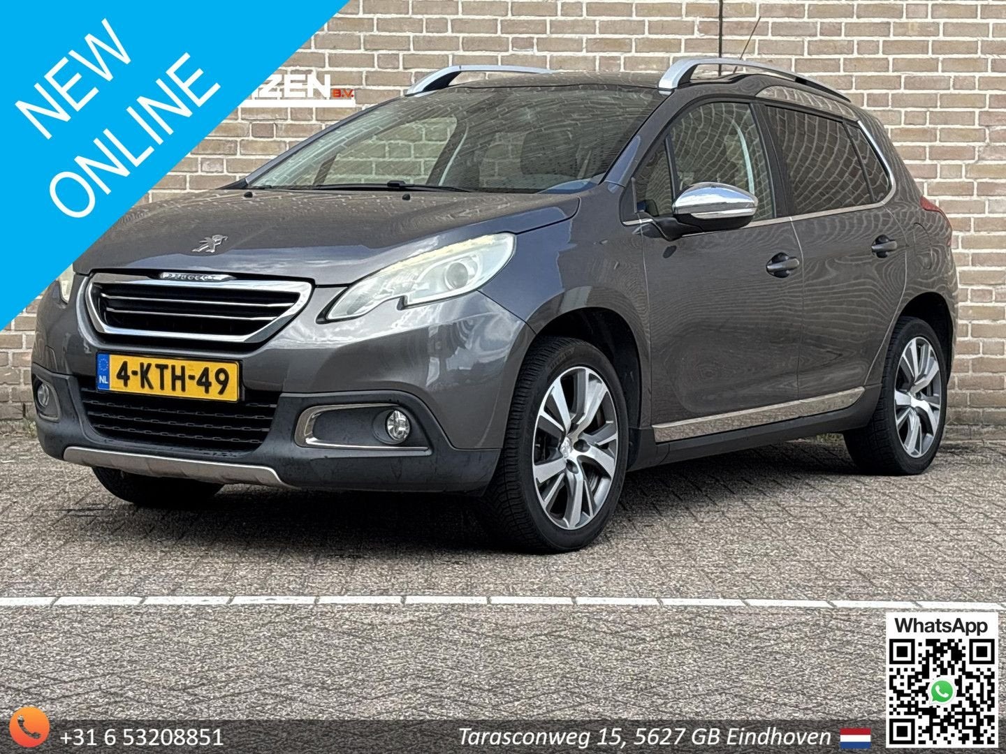 Peugeot 2008 1.6 VTi Féline | Pano | Trekhaak | Cruise | Cli, 135 g/km, Handgeschakeld, SUV of Terreinwagen, Zilver of Grijs