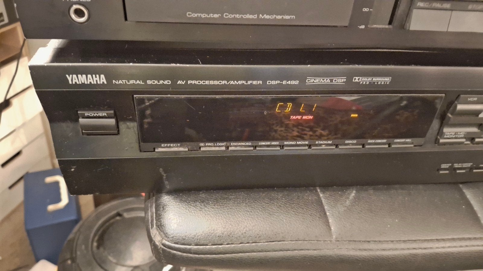 Yamaha versterker E492 yamaha cassettedeckK540 vintage hifi, TV, Hi-fi & Vidéo, Amplificateurs & Ampli-syntoniseurs, Enlèvement ou Envoi