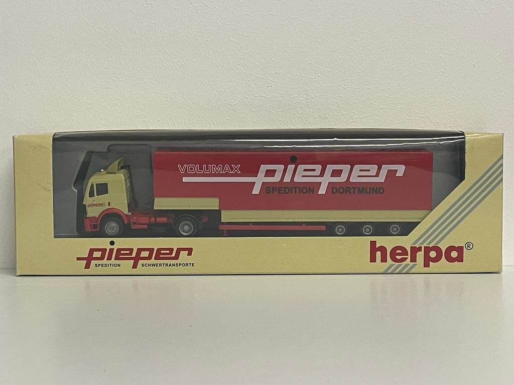 Herpa MB SK PIEPER Dortmund 1/87, Enlèvement ou Envoi, Comme neuf, Bus ou Camion, Herpa