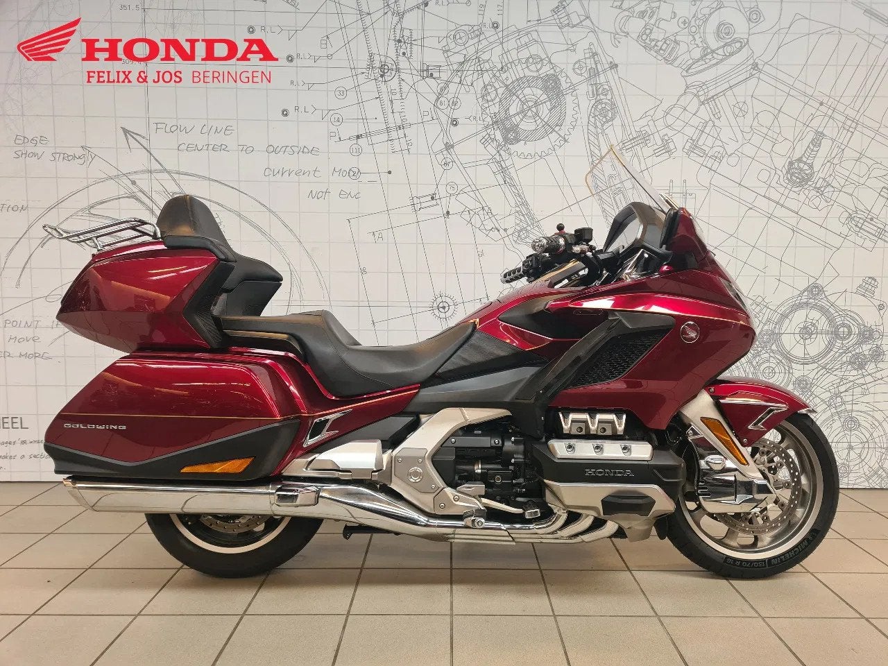 Honda GL1800 GL 1800 Goldwing (bj 2018), Bedrijf, Meer dan 35 kW, Toermotor, 1800 cc
