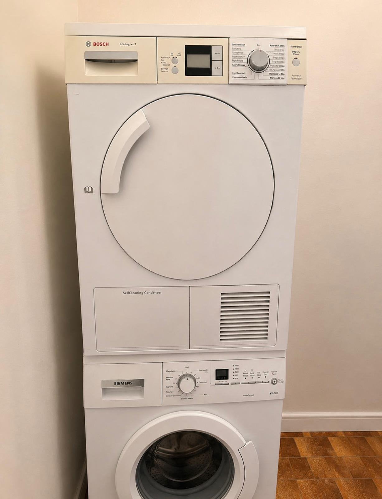 Machine a laver Siemens + seche linge bosch, Electroménager, Enlèvement, Comme neuf