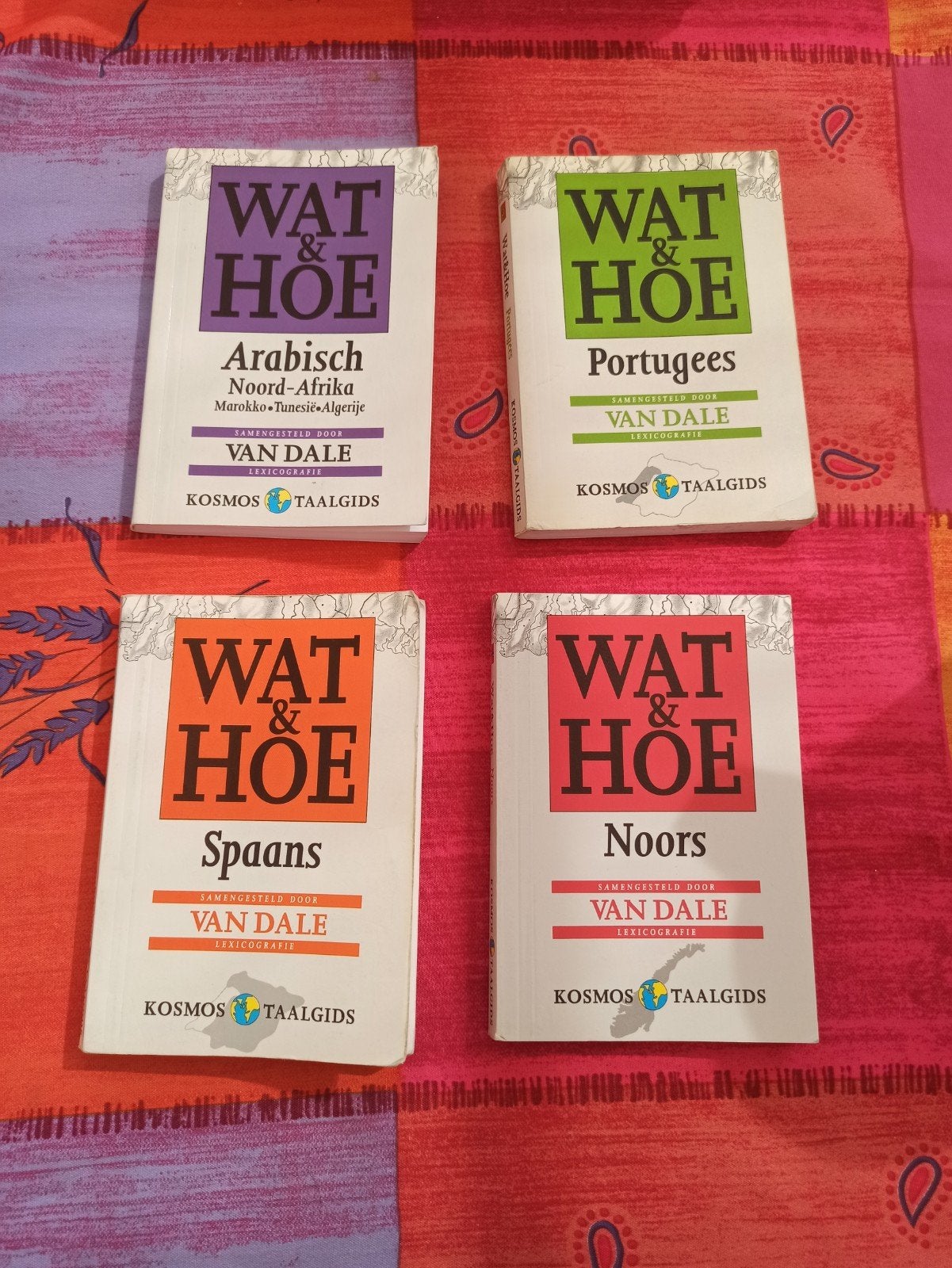Taalgids Arabisch/Portugees/Spaans/noors, Livres, Langue | Langues Autre, Enlèvement