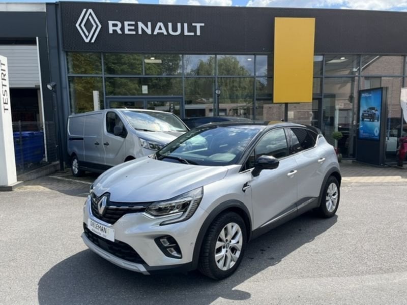 Renault Captur Intens Plug-In Hybrid*GPS*Cam*1j Gar, https://public.car-pass.be/vhr/98acc823-0325-418b-af32-0fe43036c7f6, Argent ou Gris